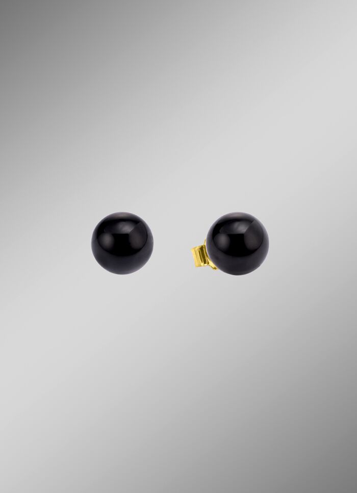 Zeitlose Edelstein-Ohrstecker 