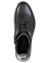 ELENA EDEN, bequeme Damen-Stiefeletten, Winterschuhe, Weite H, mit herausnehmbarem Fu&szlig;bett SCHWARZ