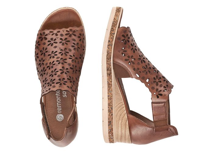 Sandale mit Klettverschluss 