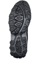 Atmungsaktive Herren-Schn&uuml;rschuhe, mit herausnehmbarem Fu&szlig;bett SCHWARZ