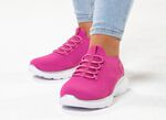 Rieker, leichte Damen-Sneaker, Weite G, mit MemoSoft-Textileinlage PINK