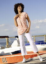 Shirt mit überschnittener Schulterpartie 