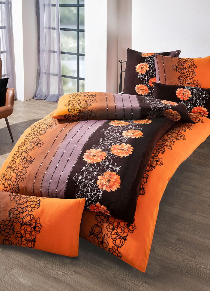 Flauschige Teddy-Plüsch Bettwäsche-Garnitur 