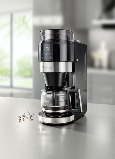 Kaffeemaschine mit Mahlwerk 