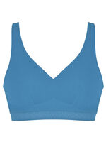 Naturana Zweierpack BH mit dekorativem Elastikband 