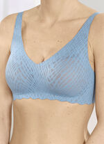 Sloggi ZERO FEEL Bliss-BH aus elastischer Spitze AZURBLAU