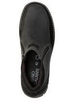 GINO GALANTE, klassische Herren-Boots, mit herausnehmbarem Fu&szlig;bett SCHWARZ