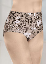 Laurina Viererpack Slips mit hübschem Druckdessin 