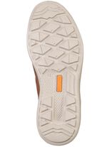 Schn&uuml;rschuh aus Rind-Nubukleder mit Nappaleder-Bes&auml;tzen 