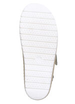 ELENA EDEN, bequeme Damen-Pantoletten, Weite H, mit herausnehmbarem Fußbett TAUPE