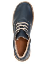 ELENA EDEN, gef&uuml;tterte Damen-Boots, Weite G, mit herausnehmbarem Fu&szlig;bett BLAU