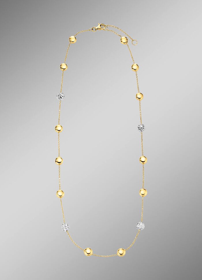 Wundersch&ouml;ne Anker-Halskette in Bicolor 