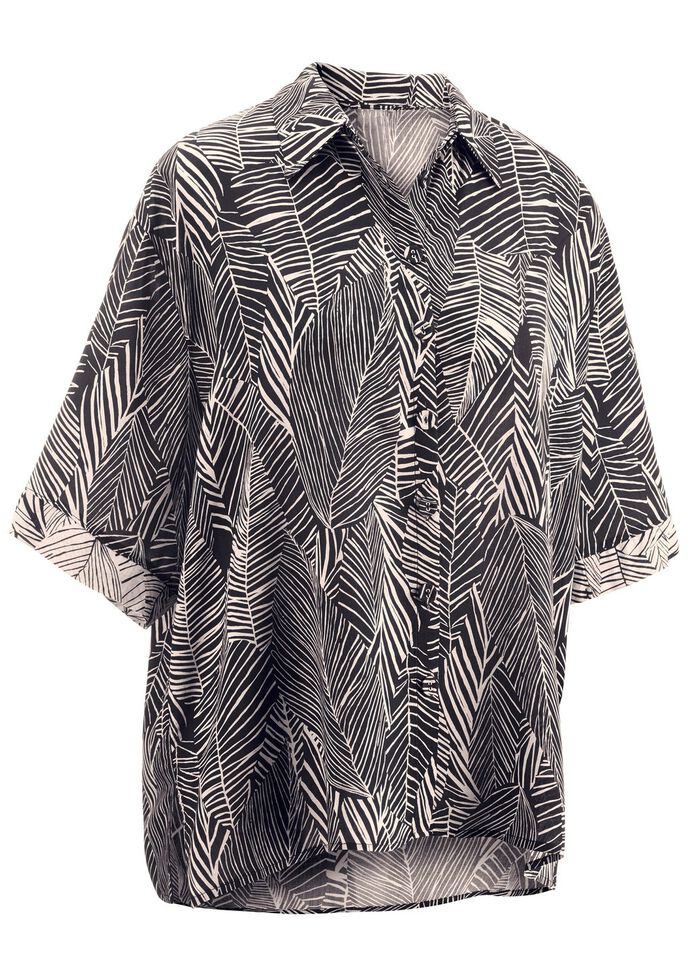 Laurina Bluse mit kurzen &Auml;rmeln 