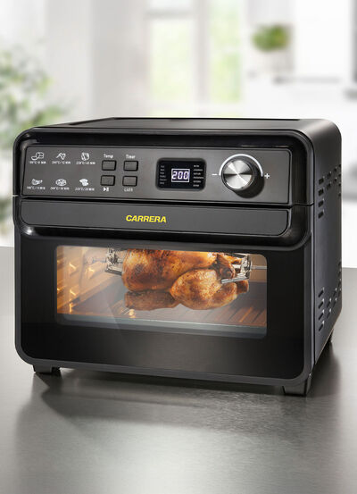 Carrera Heißluft-Ofen – ersetzt Backofen und Fritteuse 