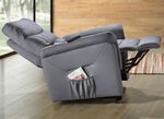 Relax-Sessel mit Aufstehhilfe ANTIKGRAU