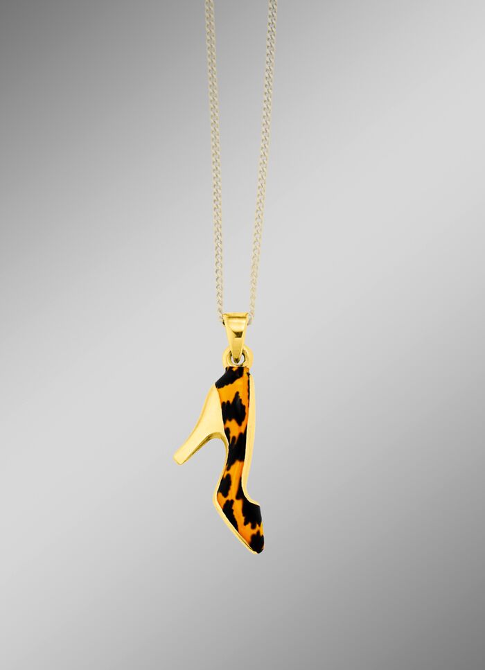 Schicker Pumps-Anh&auml;nger im Leoparden-Muster 