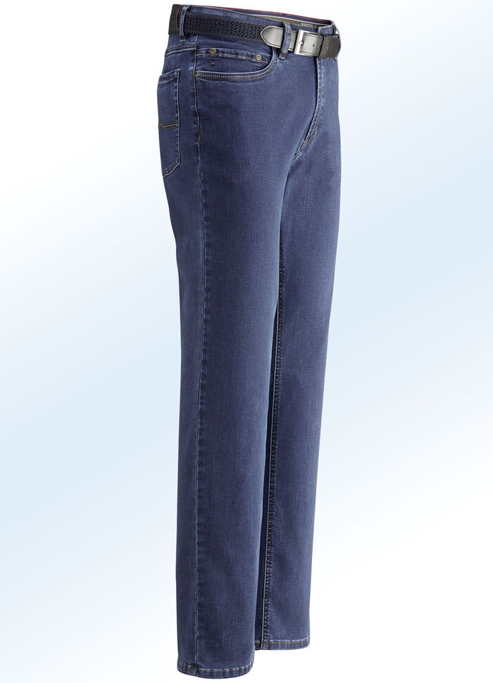 Superstretch-Jeans von &bdquo;Suprax&ldquo; in 4 Farben DUNKELBLAU