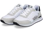 Rieker Sneaker mit interessantem Zebra-Druck WEISS