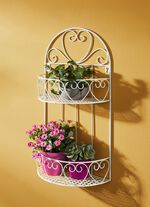 Wandregal aus Eisen mit antiquarischem Charakter ANTIKWEISS