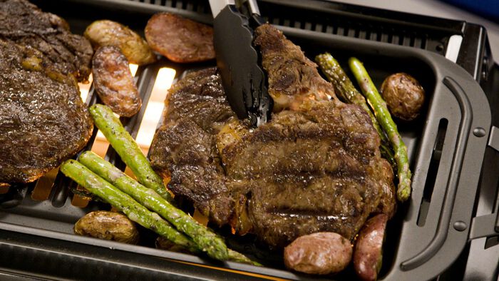 Multigrill von Livington ROT