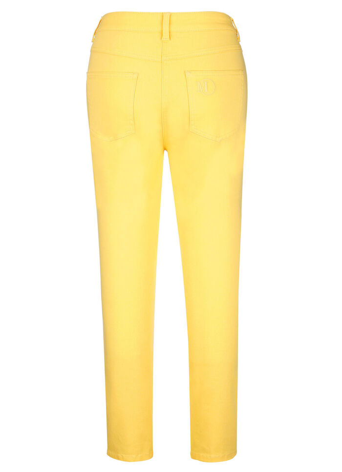 Hose in 5-Pocket-Form GELB