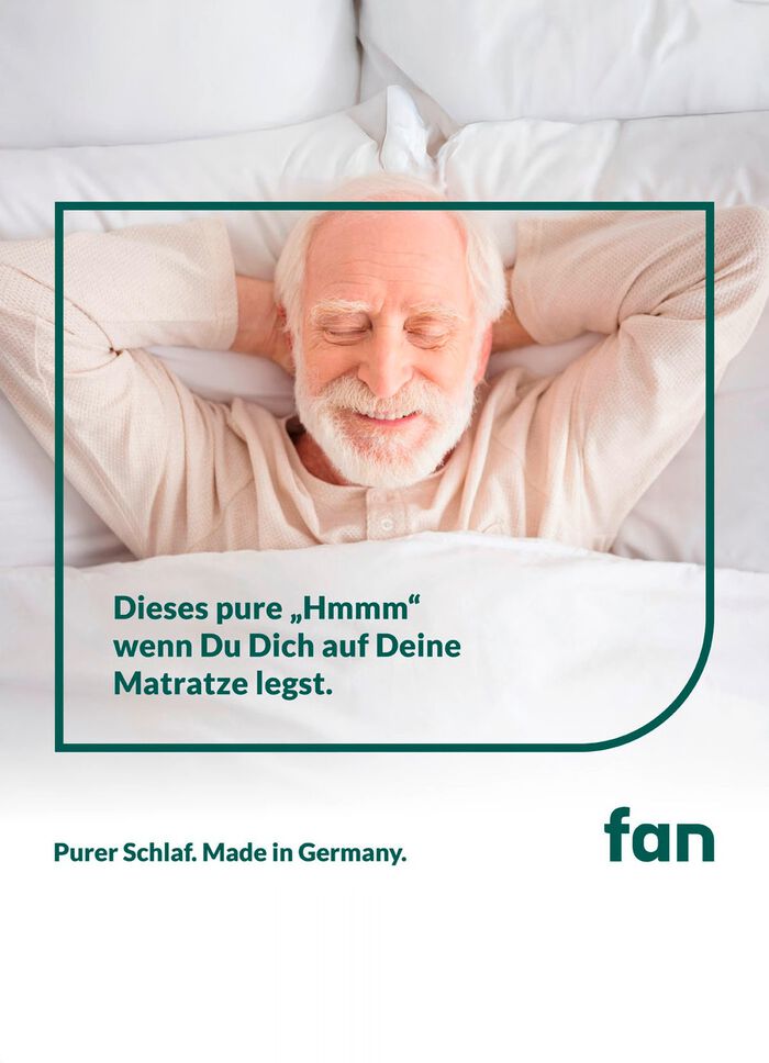 7-Zonen-Kaltschaumkern-Matratze Fan Medicare Top KS 