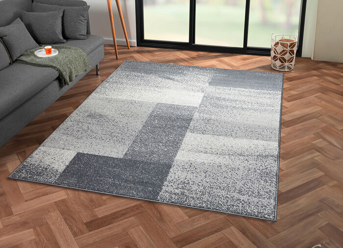 Kombifreundliche Br&uuml;cken und Teppiche GRAU