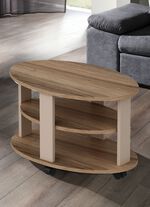 Couchtisch auf Rollen 