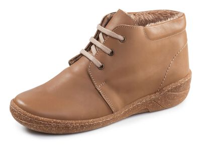 ELENA EDEN, gef&uuml;tterte Damen-Boots, Weite G, mit herausnehmbarem Fu&szlig;bett 