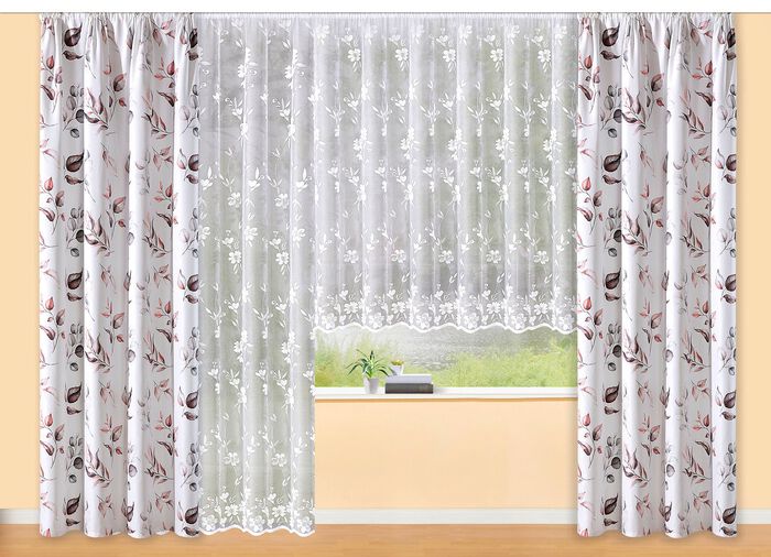 Langstore Blumenranke mit Universalschienenband 