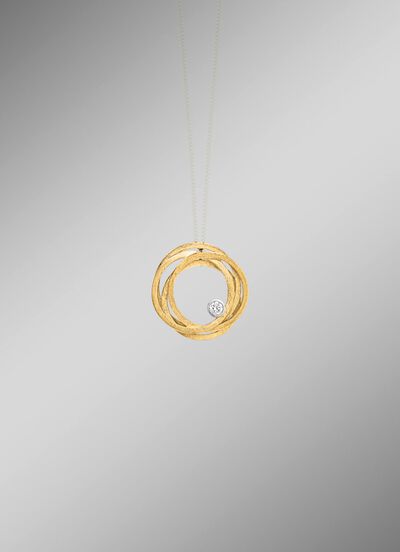 Edler Anh&auml;nger mit Brillant 