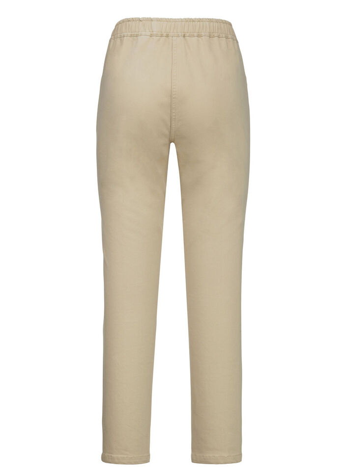 Jeans in 7/8-Länge BEIGE