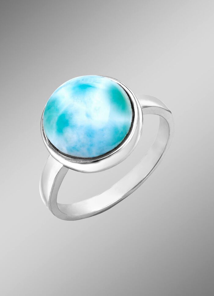 Damenring mit Larimar 