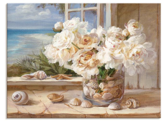 Hochwertiges Leinwandbild auf Holzrahmen gezogen 