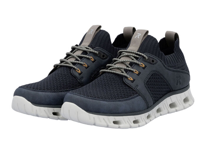 Rieker Sneaker mit elastischer Zierschnürung DUNKELBLAU