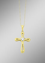 Klassischer Kreuz-Anhänger 