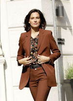 Blazer mit Reverskragen 