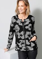 Strickjacke in Feinstrick 
