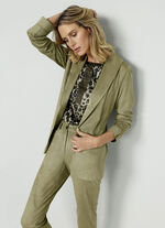 Longblazer mit Schalkragen 