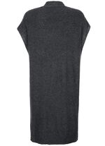 Long-Strickweste aus Kaschmir 