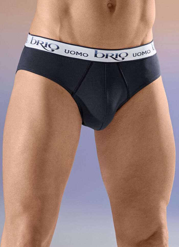 Viererpack Slips mit Elastikbund 