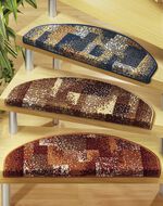 Gekettelte Stufenmatten BLAU