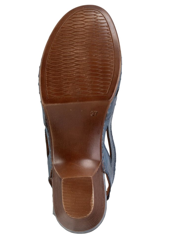 Gemini, klassische Damen-Sandaletten, Weite G, aus Leder 