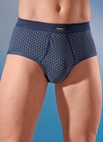 Viererpack Slips, allover dessiniert 