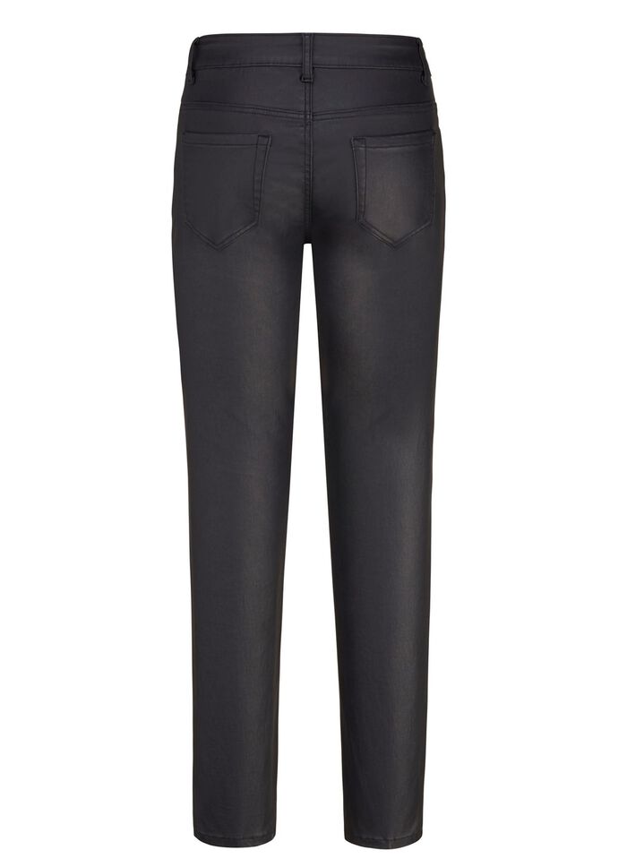 Beschichtete Hose in 5-Pocket-Form 