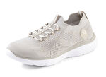 Rieker, leichte Damen-Sneaker, Weite G, mit MemoSoft-Textileinlage KIESEL