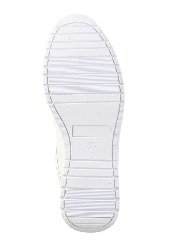 ELENA EDEN, komfortable Damen-Sneaker, Weite G, mit herausnehmbarem Fußbett WEISS