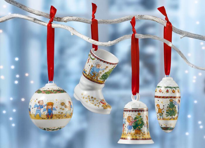 Jahresschmuck 2024 von Hutschenreuther WEISS-BUNT