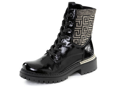 Rieker, stylische Damen-Stiefeletten, Winterschuhe, mit Reißverschluss 