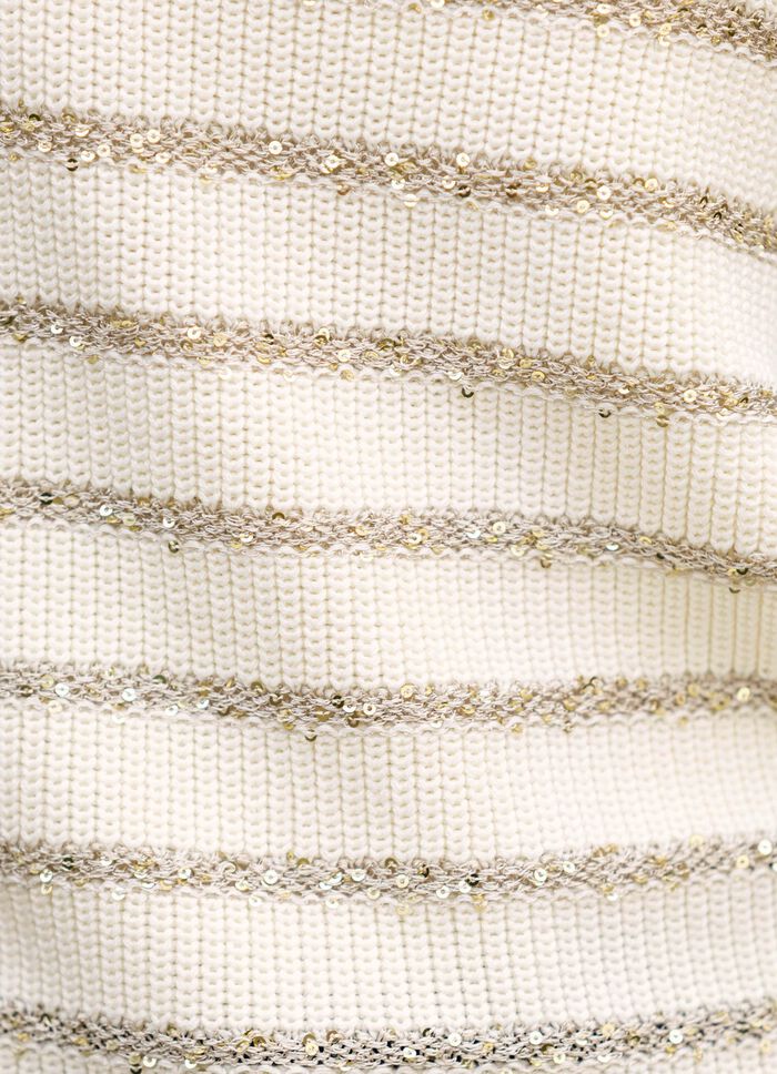 Pullover mit edlen Streifen 